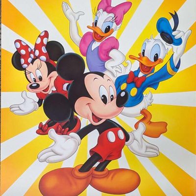 Sale Photo Thumbnail #1173: Disney Mickey Mouse Minnie Donald Daisy Poster