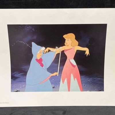 Disney's Cinderella Commemorative Lithograph 2001
