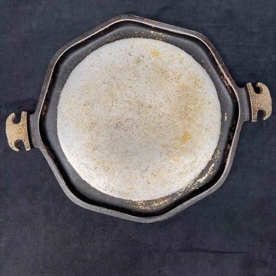 Guardian Service Cast Aluminum 13" Grill Pizza Pan Skillet Griddle Roaster Tray