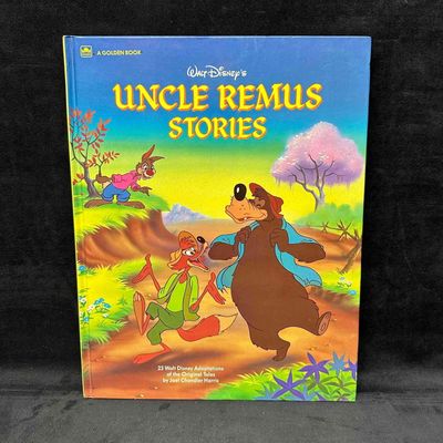 Sale Photo Thumbnail #1079: Walt Disney’s Uncle Remus Stories Golden Book Signed and Brer Rabbit Sketch by Animator Bill