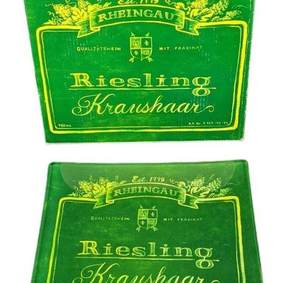 Riesling Karaushaar Classic Collection Glass Serving Platter