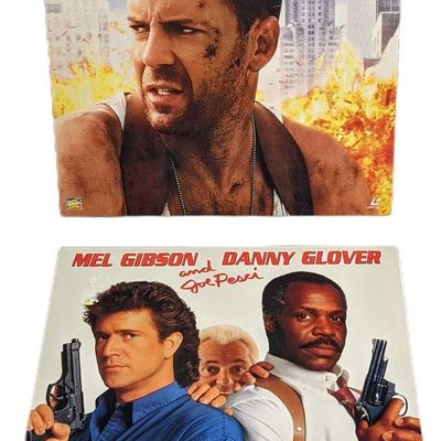 Lethal Weapon 3 & Die Hard With A Vengeance Laserdiscs