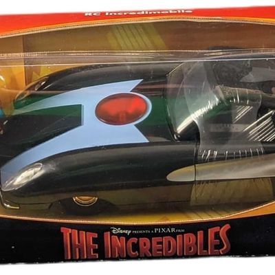 Sale Photo Thumbnail #1179: Rare Incredibles Remote Control Car Incredimobile