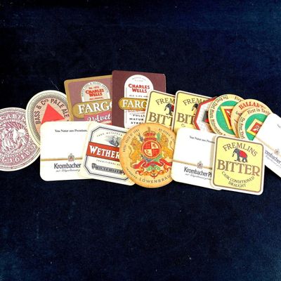 Set of (16) Beer Coasters