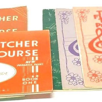 Lot of 6 Assorted Leila Fletcher Piano Course Booklets