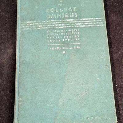 Sale Photo Thumbnail #1224: The College Omnibus 1935 Edition Hardcover