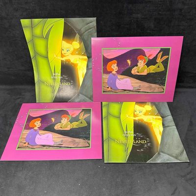 Sale Photo Thumbnail #1116: Disney Store Peter Pan Return to Neverland Lithograph Set 2002