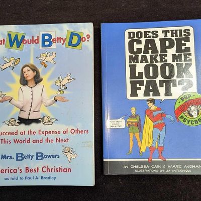 What Would Betty Do? And Does This Cape Make Me Look Fat Comedy Paperback Books