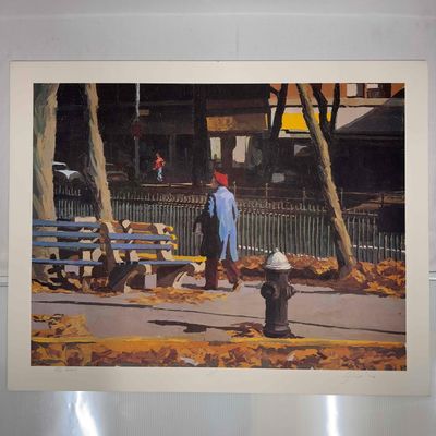 Red Brer Wilcox Artist Proof Lithograph Lot of Ten 10 Lithographs