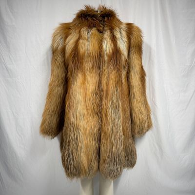 Fox Fur Coat Medium Length FurG7