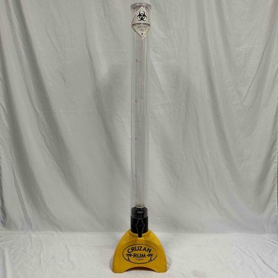 Cruzan Rum Drink Beer Alcohol Liquor Portable Dispenser Ice Column Party Tower