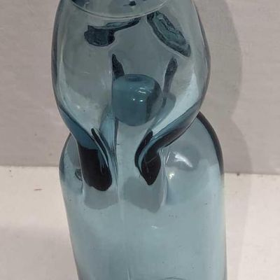 Vintage Soda Bottle Japanese Codd Neck Marble Stopper