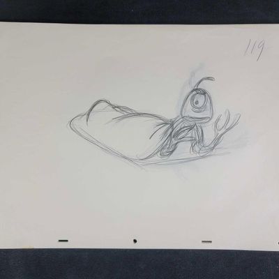 Disney Lilo and Stitch Original Sketch Art