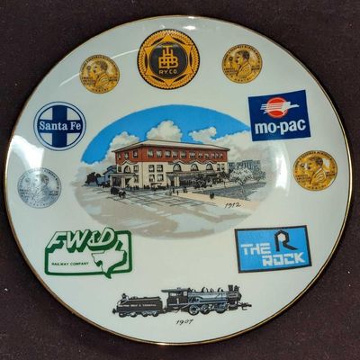 1981 Gold Harriman Porcelain Series #1 Display Plate