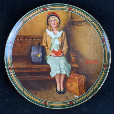 Bradford Collectors Plate " A Young Girls Dream"