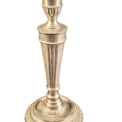 Sale Photo Thumbnail #1237: Vintage Style Pewter Candleholder