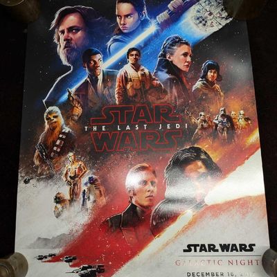 Sale Photo Thumbnail #1062: 3 Disney Hollywood Studios Star Wars Mini Posters