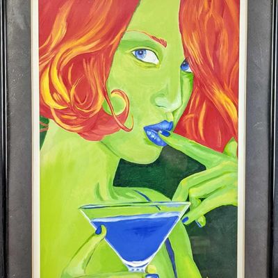 JB Framed Cosmopolitan Print By Holly Picano