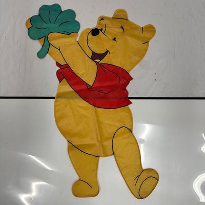 Sale Photo Thumbnail #1177: Disney Winnie the Pooh Outdoor Garden Flag Shamrock Clover