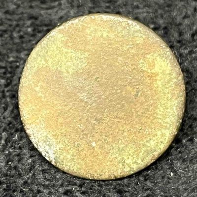 1860's Confederate Button, Marked Double ILT