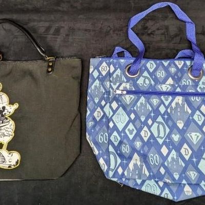Sale Photo Thumbnail #1107: Disneyland 60th Anniversary & Mickey Mouse Tote Bags