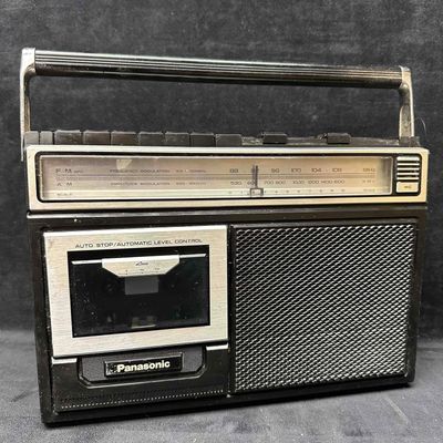 Vintage Panasonic RX-1250D AM/FM Radio Cassette Player Boombox