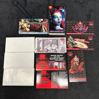 1997 Batman and Robin Skybox Premium Trading Cards DC Comics