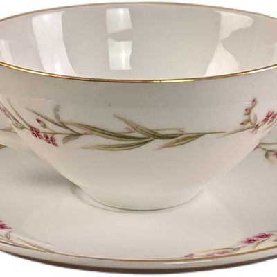 6 Sets Prestige Fine China Of Japan Cups & Saucers