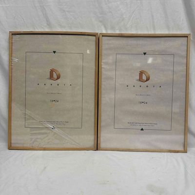 Set of MCS Dakota 18" x 24" Majestic Maple Solid Wood Photo Frames