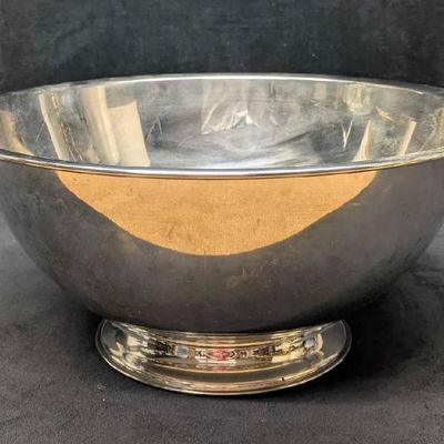 Large Metal 10 Quart All Purpose Bowl Made In Korea
