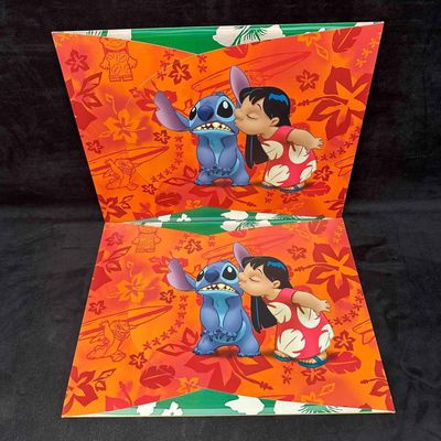 Sale Photo Thumbnail #1086: Disney Lilo and Stitch Hawaiian Themed Portfolio Lithographs Set of 8 Prints