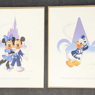 Disney Don Williams Donald Duck & Mickey Mouse & Minnie Mouse Prints