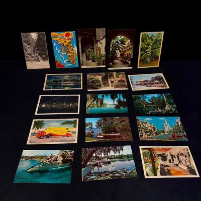 Sale Photo Thumbnail #1197: Lot of Vintage FL and New Orleans Postcards