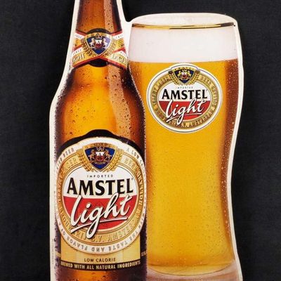 Amstel Light Beer Tin Sign Man Cave
