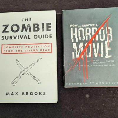 Zombie Survival Guide And How To Survive A Horror Movie Paperback Books