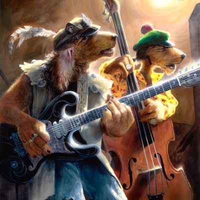 S&N Ivan Clarke "Tippleton Brothers" Medium Giclée