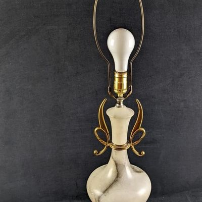 Retro Marble Table Lamp