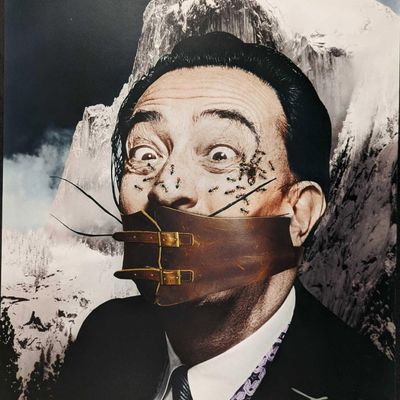 Portrait Of Salvador Dali By Tan Tolga Demirci