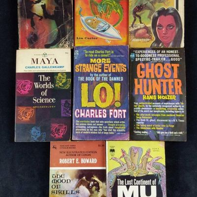 Vintage Softcover Strange Fantasy Lot Of Eight