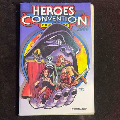Heroes Convention Charlotte 2000 Program Gorillas Comics Art Marvel