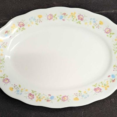 Vintage Polish Favolina Fine China 13" Serving Platter