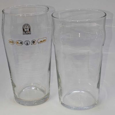 Boddingtons And Arcoroc  Glass Pint Glasses