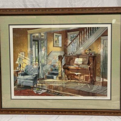 Framed And Signed Limited Edition Print Harmony By Charles L. Peterson