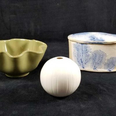 Eclectic Ceramics Lot of 3