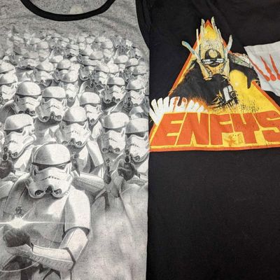 2 Disney Men's XL & L Star Wars Tank Top Shirts