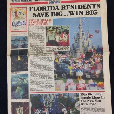 Walt Disney World News 15th Anniversary Near Years