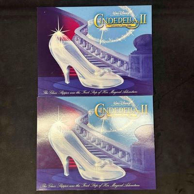 Sale Photo Thumbnail #1113: Disney Store Cinderella II Dreams Come True Lithograph Set with Folder
