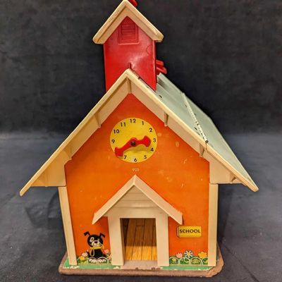 Fisher Price Vintage Little People Play Family School