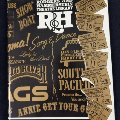 Sale Photo Thumbnail #1221: Rare Rodgers And Hammerstein Theatre Library Book