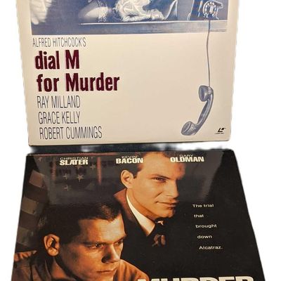 Dial M For Murder & Murder In The First Laserdiscs